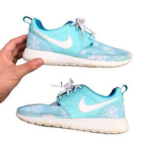 RARE 2016 Nike Roshe One Snowflake Blue Lagoon Size 5.5